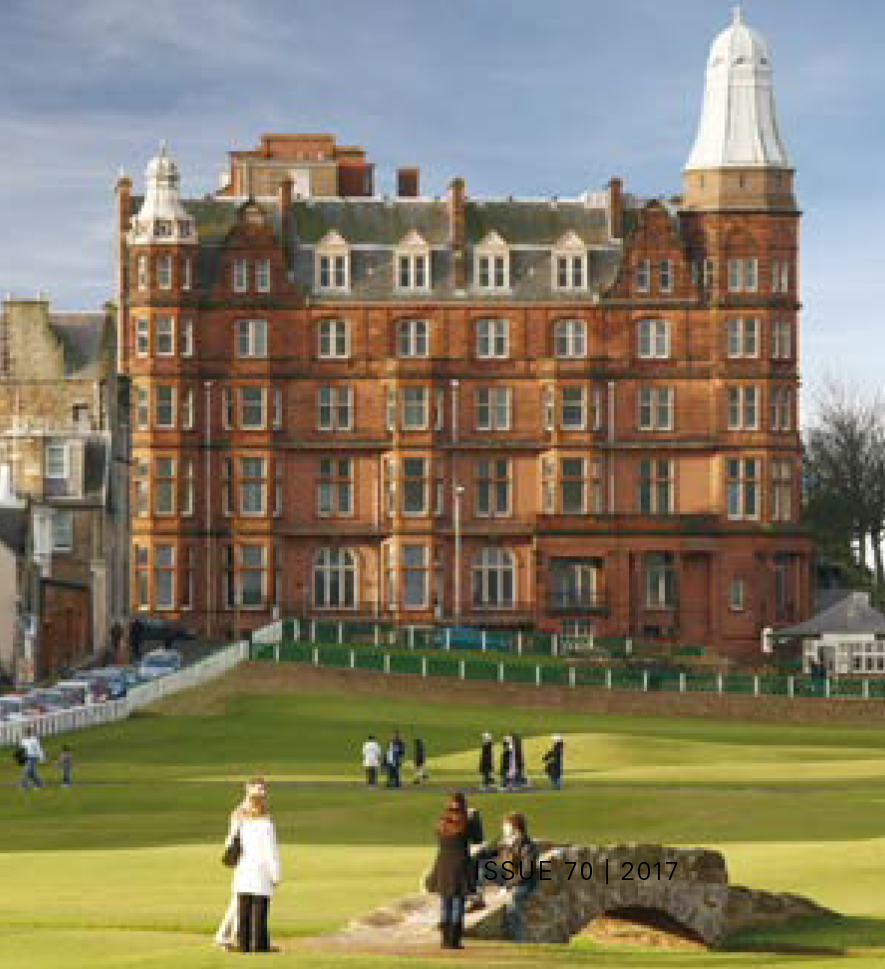 Kohler owns the luxurious home known as Hamilton Grand in St Andrews, Scotland